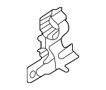 64539168047 - HVAC: AC Line Bracket for BMW: X6 Image