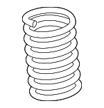 8K0411105EC - Suspension: Spring for Audi: A4, A4 Quattro, A5, A5 Quattro, A6, A6 Quattro, A7 Quattro, RS7, S4, S5, S6, S7 Image