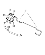 5058407AG - Cooling: Coolant Bottle Inlet Hose for Mopar Image