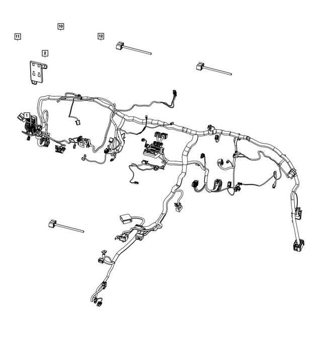 68251805AA - Electrical: Jumper Wiring for Mopar Image image