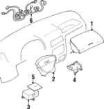 30016171 - : Passenger Inflator Module for GM Image
