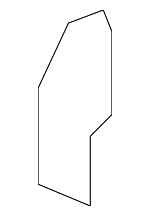 22739523 - Body: Truck Bed Panel for Chevrolet: Silverado 2500 HD, Silverado 3500 HD | GMC: Sierra 2500 HD, Sierra 3500 HD Image