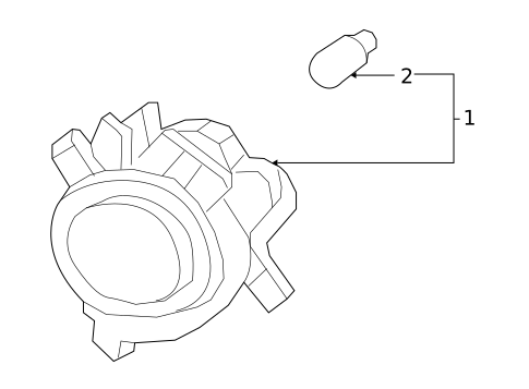 Fog Lamps for 2009 Kia Rondo #0