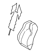 7107406S22A6 - Body: Seat Back Cover for Toyota Image image