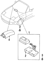 NB2957K7X00 - : Passenger Inflator Module for Mazda Image