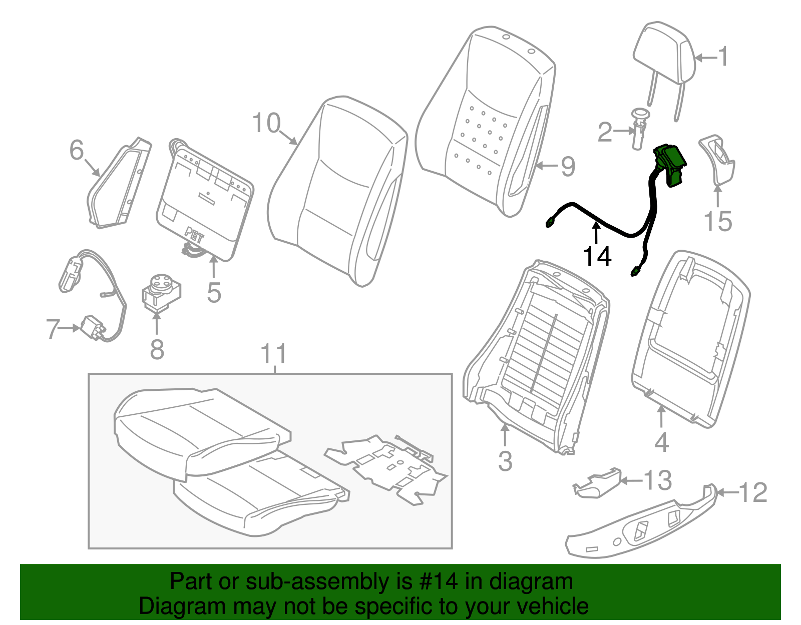 Release Handle - BMW (52-10-6-979-356)