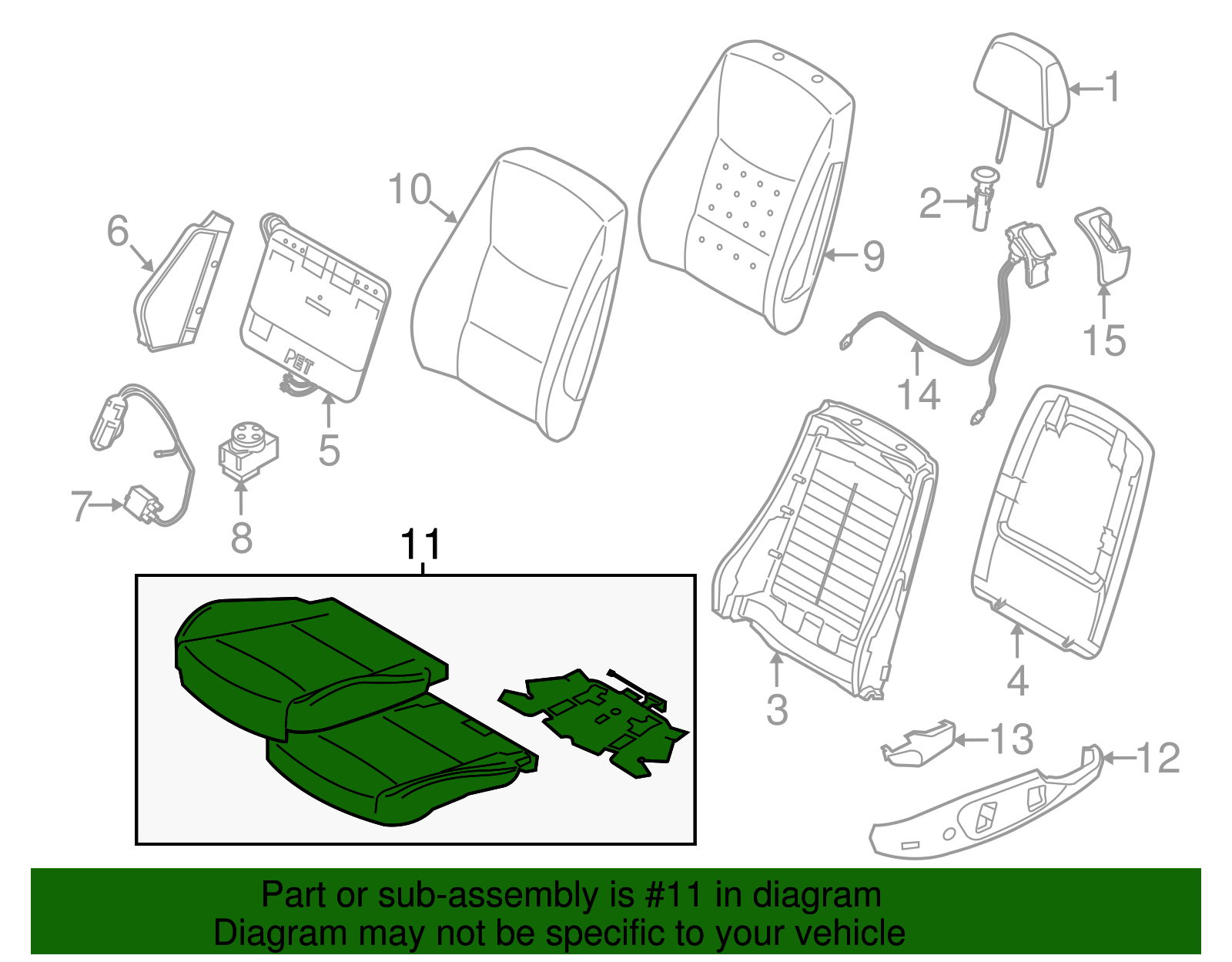 Cushion Assembly (52-10-7-253-263)