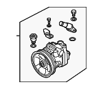 34430SA010 - : Power Steering Pump for Subaru Image