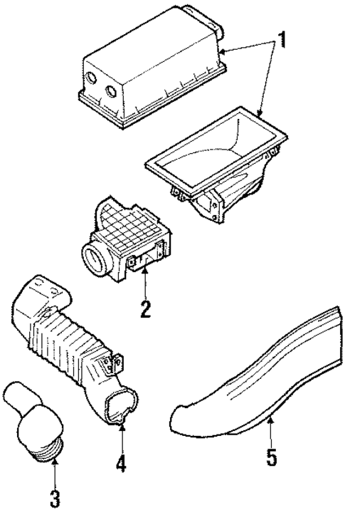 Air Inlet for 1984 Mercury Lynx #0