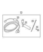 56044359AA - Mopar Accessories - Component Parts: Engine Block Heater for Chrysler: 300, Aspen | Dodge: Challenger, Charger, Durango, Magnum, Ram 1500, Ram 2500, Ram 3500 | Jeep: Commander, Grand Cherokee Image