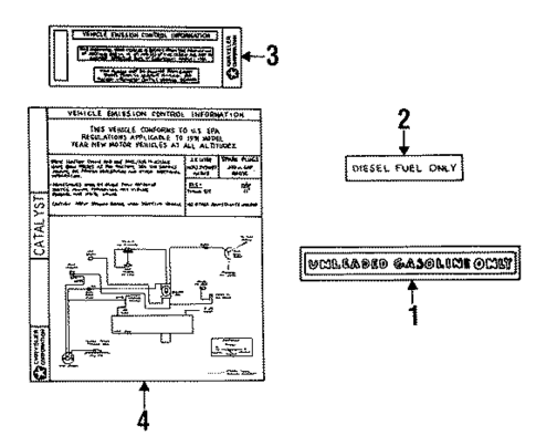Labels for 1990 Dodge W150 #0