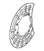 PAE615612 - Brakes: Shield for Porsche: Panamera, Taycan Image