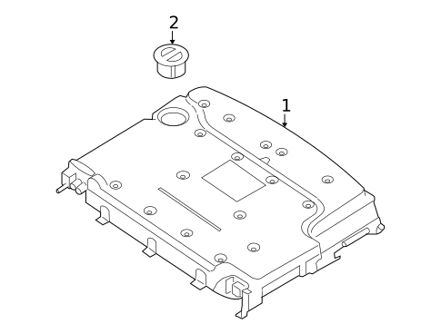 Battery & Related Components for 2006 Ford Escape #1