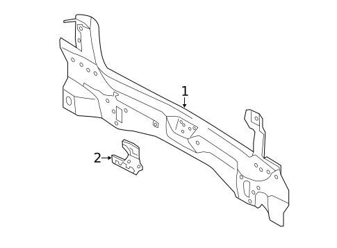 Rear Body for 2013 BMW X1 #0