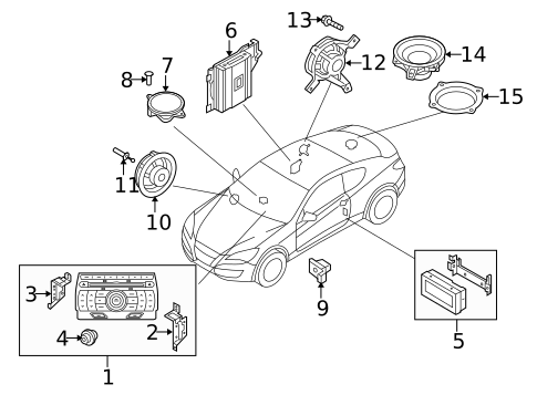 Sound System for 2010 Hyundai Genesis Coupe #0