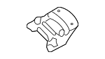 6324248010 - Body: Front Bracket for Lexus: RX330, RX350 Image