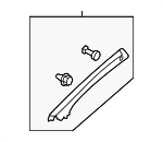 84151TLAA01ZA - : Windshield Pillar Trim for Honda: CR-V Image