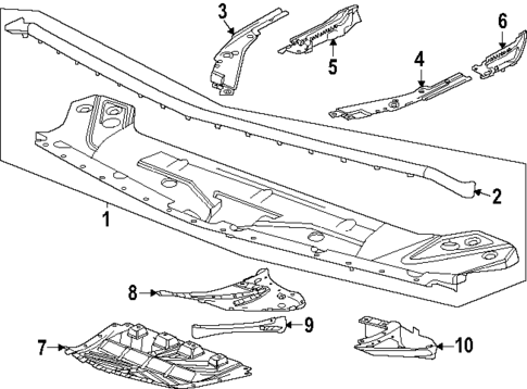 Splash Shields for 2025 Cadillac CT5 #0