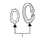 5264454 - HVAC: Clutch &amp; Pulley Snap Ring for Chrysler: 300, Concorde, Town &amp; Country | Dodge: Challenger, Charger, Durango, Grand Caravan, Intrepid, Journey, Magnum, Viper | Jeep: Commander, Grand Cherokee, Grand Cherokee WK | Ram: C/V | SRT: Viper Image