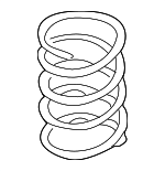 BJ3P34011A - : Coil Spring for Mazda: Protege Image