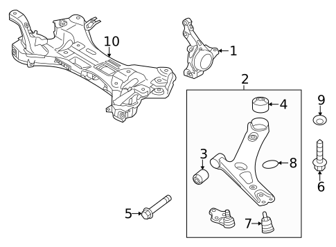 Suspension Components for 2013 Hyundai Elantra Coupe #0