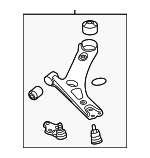 545002V000 - Suspension: Lower Control Arm for Hyundai Image
