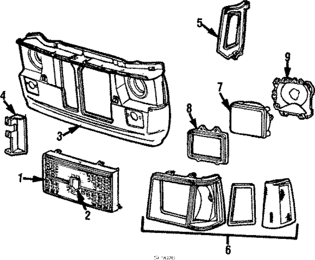 4103230 - Body: Mount Brace for Mopar Image