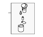 L33L1335ZA - : 2007-2012 Mazda CX-7 - Fuel Pump Assembly for Mazda: CX-7 Image