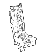 2023-2024 Toyota - Hinge Pillar Reinforced