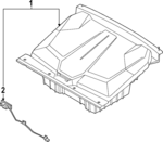 86710XG000 - Body: Compartment Box for Kia: EV6 Image