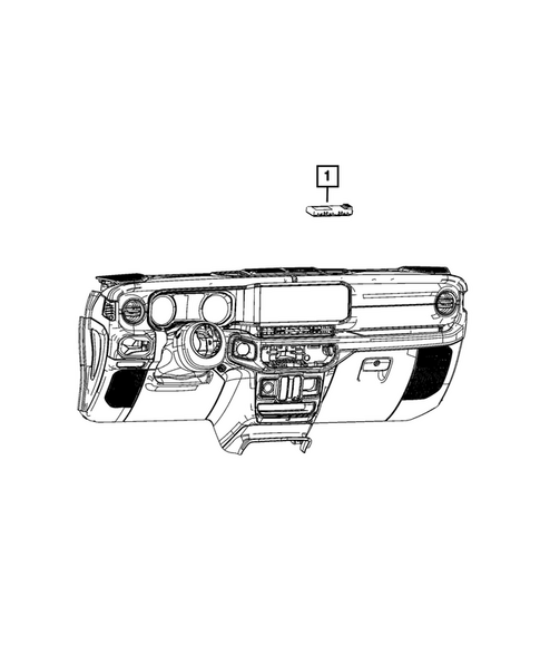 Radio, Antenna, Speakers, DVD, and Video systems for 2025 Jeep Gladiator #5