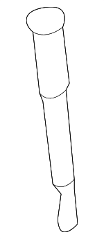 WHT002592 - Body: Side Support Pin for Audi: A4, A4 Quattro, allroad, S4 Image