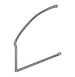 C2D45693 - Body: Door Weather-strip for Jaguar Image