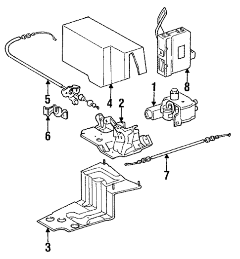 Fuel System Components for 1994 Toyota Camry #1