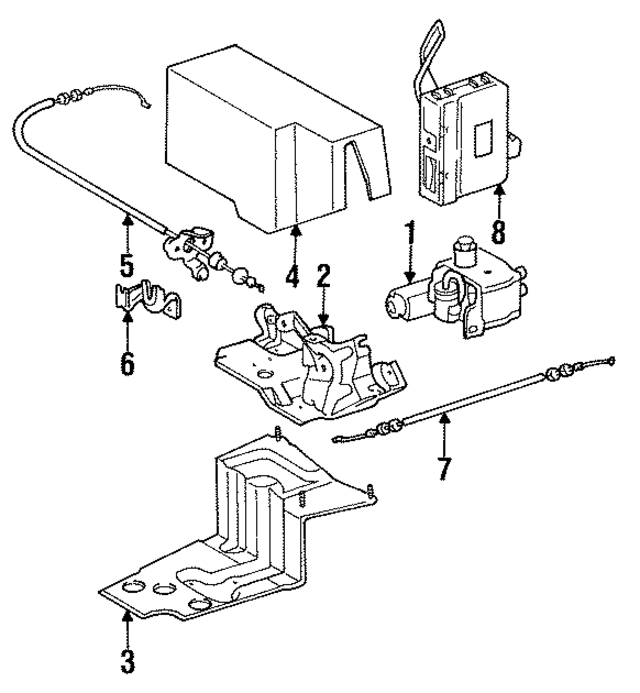 8820033020 - : Cruise Control Actuator for Toyota Image