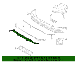 2022-2024 Hyundai Tucson Lower Cover 866A1-CW000 | OEM Parts Online
