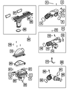 68542769AA - : Air Cleaner Element for Mopar Image