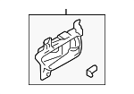61051FJ011VH - Body: Handle, Inside for Subaru: Crosstrek, Forester, Impreza, XV Crosstrek Image