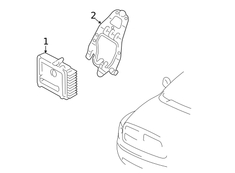 Powertrain Control for 2003 Dodge Ram 3500 #1
