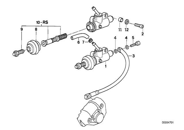 34312311990 - : Fillister-Head Screw - M6X30 for BMW-Motorrad Image
