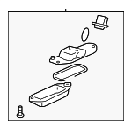 MB622779 - Electrical: License Lamp for Mitsubishi Image