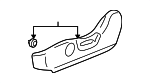 64115AG23AWA - Body: Recline Cover for Subaru: Legacy, Outback Image