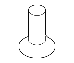 85349M0000 - Body: Assist Strap Bolt for Hyundai: Accent, Veloster, Veloster N Image