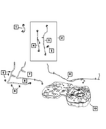 57008946AA - Emission Controls: Fuel Vapor Tube To Canister Tube for Mopar Image image