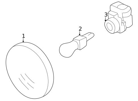Side Marker Lamps for 2002 Ford Thunderbird #1