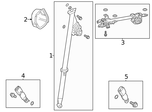 Second Row Seat Belts for 2023 Acura MDX #0