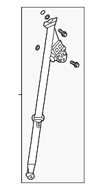 4864TYAA00ZB - Electrical: Belt &amp; Retractor for Acura Image