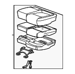 42394675 - Body: Cushion Assembly for Chevrolet: Trax Image