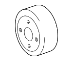 1617328020 - Cooling System: Pulley for Scion: tC, xB | Toyota: Camry, Corolla, Highlander, Matrix, RAV4, Solara Image