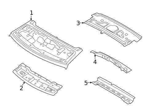 Roof & Components for 2023 Land Rover Defender 90 #0
